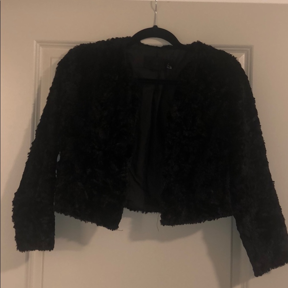 H&M Faux Fur cardigan